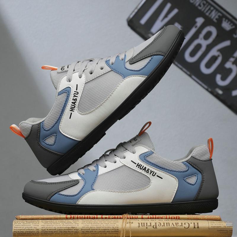 

YRZL Men s Sneakers 2025 Lightweight Breathable Casual Shoes Mens Athletic Shoes Walking Shoes Comfortable Sport Footwear 44 серый