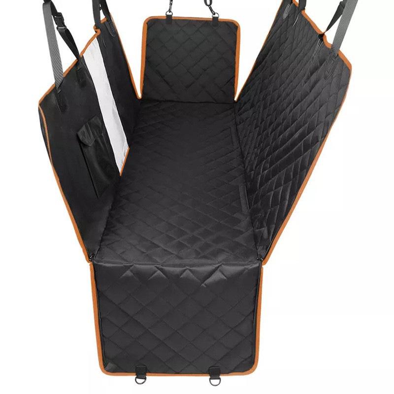 Quilted Cotton Car Seat Pet Mat for Dogs - Non-Slip, Anti-Dirty Back Seat Cover