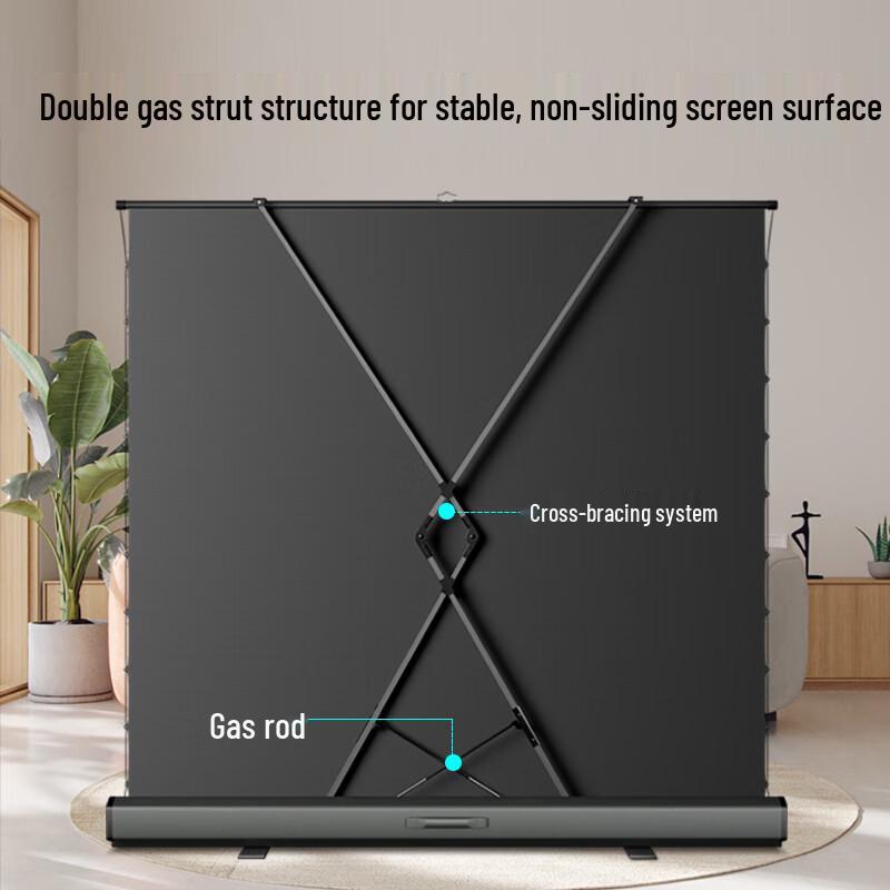 Yingwei Portable 8K Floor-Pull Projector Screen