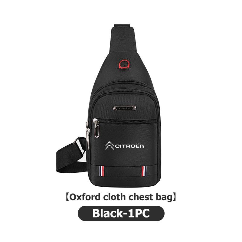 

Oxford Cloth Car Men Chest Bag Fashion Casual One Shoulder Bag For Citroen C4 C3 C5 C1 C2 C6 VTS C4L DS3 DS4 DS5 Grand Berlingo