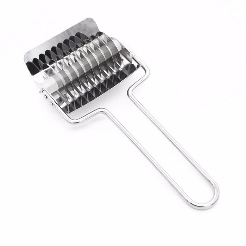 Multifunction Stainless Steel Pasta Wheel Cutter - Herb Mincer & Onion Chopper