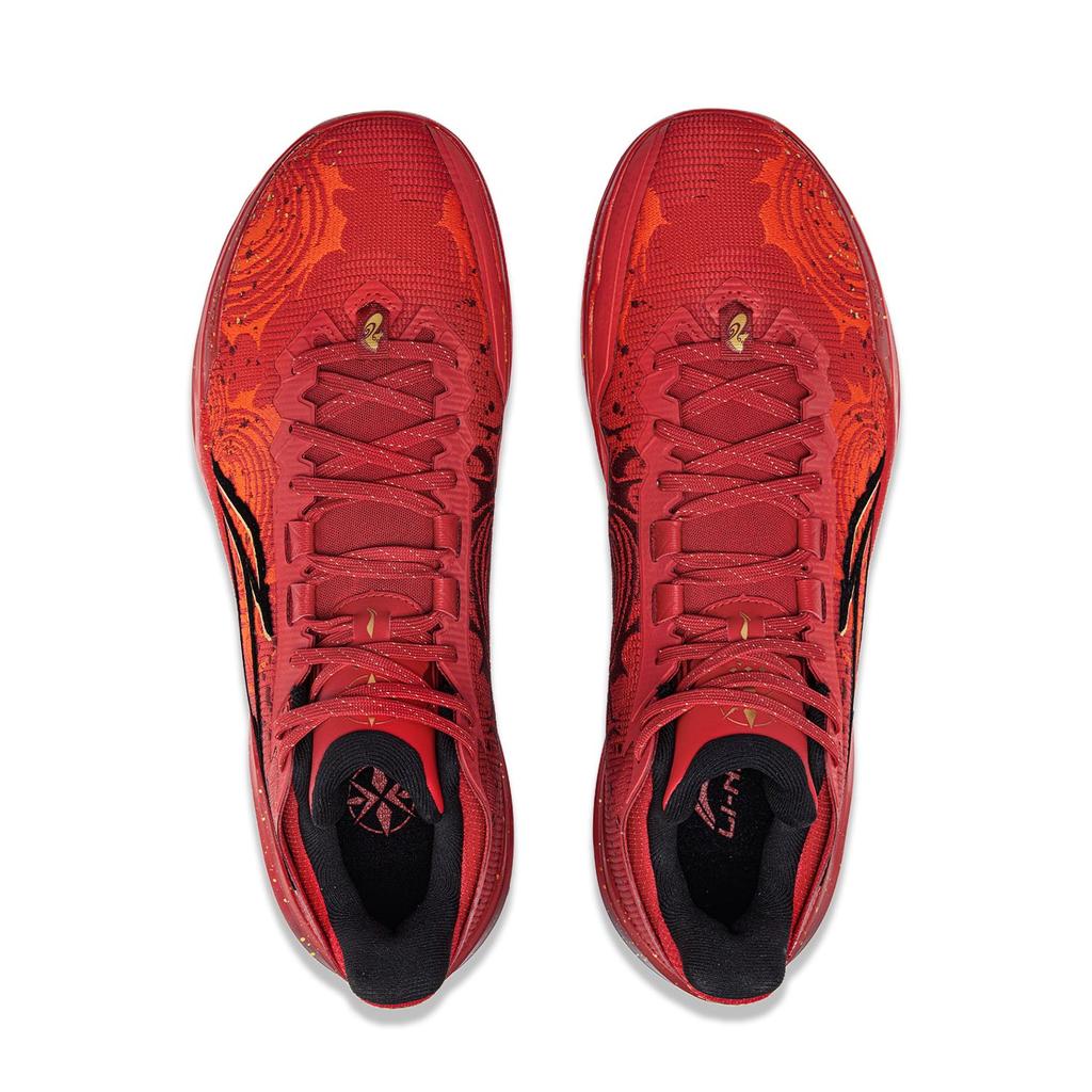 Li Ning Blade 6 Low Top All Around Basketball Shoes Men's Ruyi Red ABAV095-3