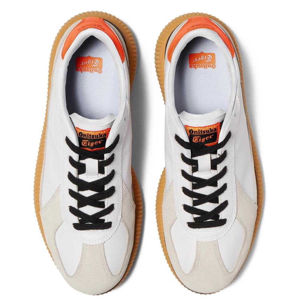 Onitsuka Tiger DELECITY Size Cm Sneakers, White/Habanero, 28.0