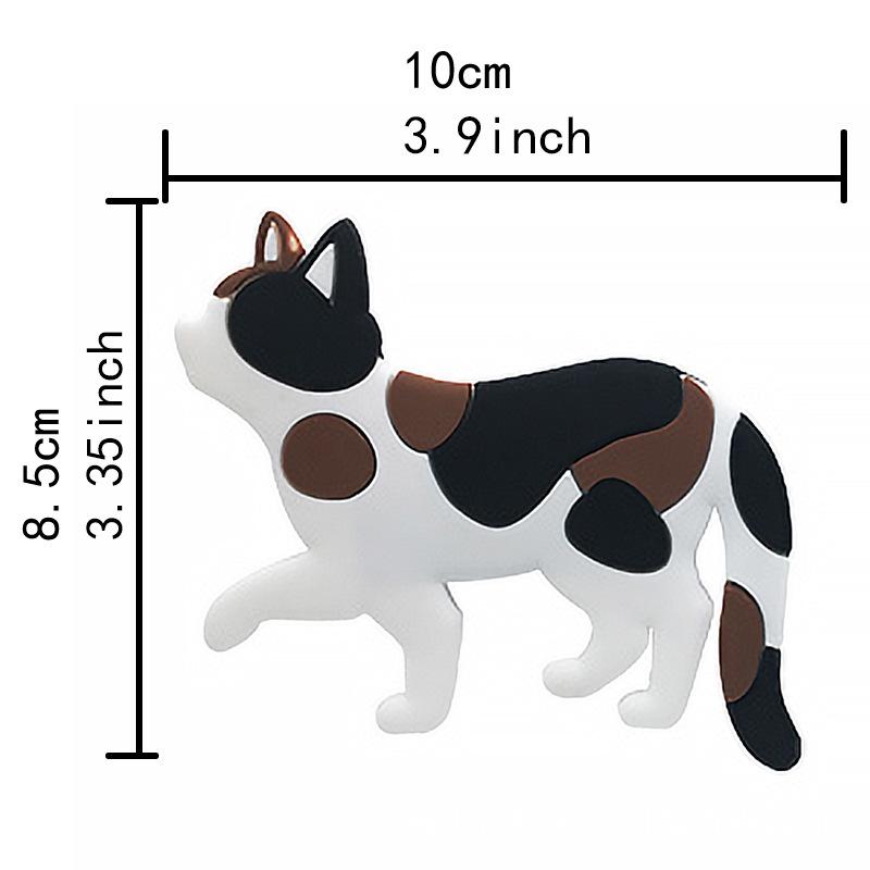 Strong Magnetic Cat Tail Fridge Magnet Hook - Creative Japanese Cartoon Design