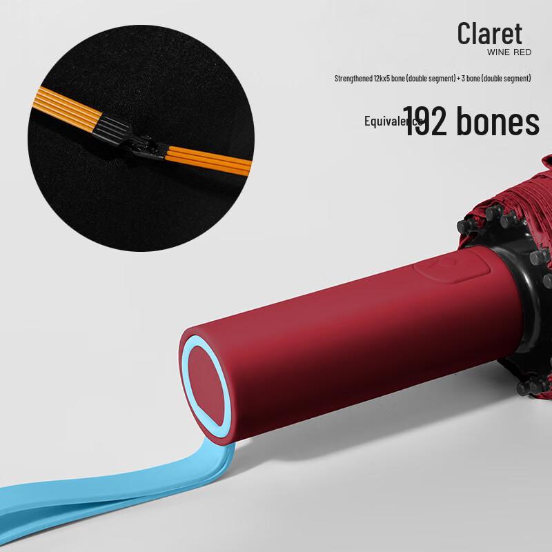 Hanyou Automatic Ring Buckle Sun & Rain Umbrella