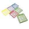 Premium Cardstock Bingo Game Multicolor Card Portable Organizers For Team Building Families Games Night