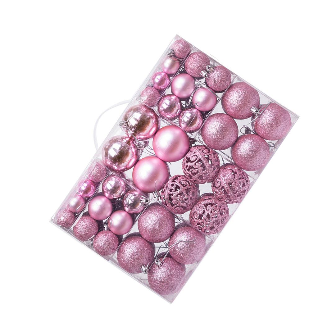 100pcs Xmas Ball Ornaments Xmas Tree Decorations Hanging Balls for Xmas Tree Decorations Holiday