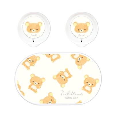 Gourmandies Rilakkuma Komplett kabellose Stereo-Ohrhörer Ippai W54 xx D33mm GRC-302A H33.5