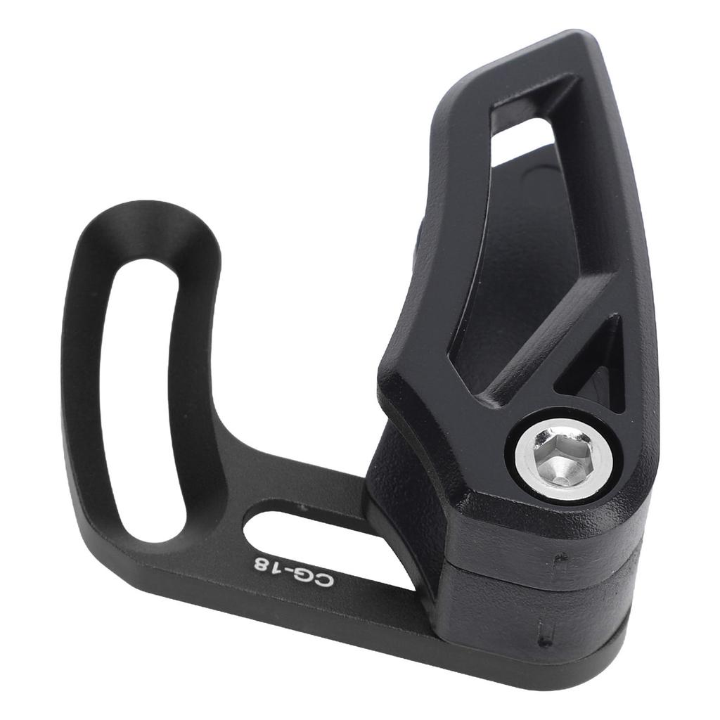 Guía de Cadena para Bicicleta de Montaña Aleación de Aluminio Plato Positivo Negativo Protector de Cadena para Sistema 1X Único de 26T a 36T Negro