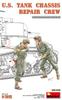 Miniart Scale American Tank Chassis Repair Crew Plastic Model Kit MA35481 1/35 (2-Piece Set)