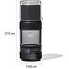 OXO Quick Concentrated Coffee Maker - Cold Brew Coffee Bottle - Lightweight, Portable, Makes Coffee In 5 Minutes, Makes 4 Cups At a Time