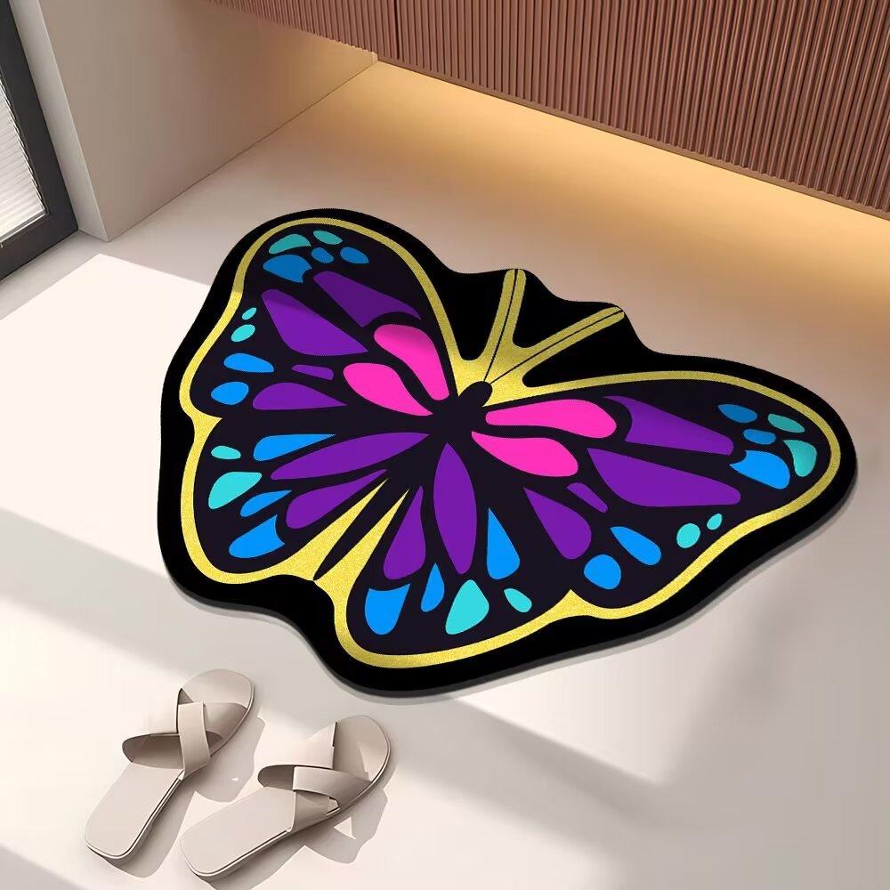 

Абсорбирующий нескользящий коврик для пола в ванной комнате, диатомовый грязевой туалет, домашний ковер, коврик для двери в ванную комнату, коврик для ног в туалете 40*60cm