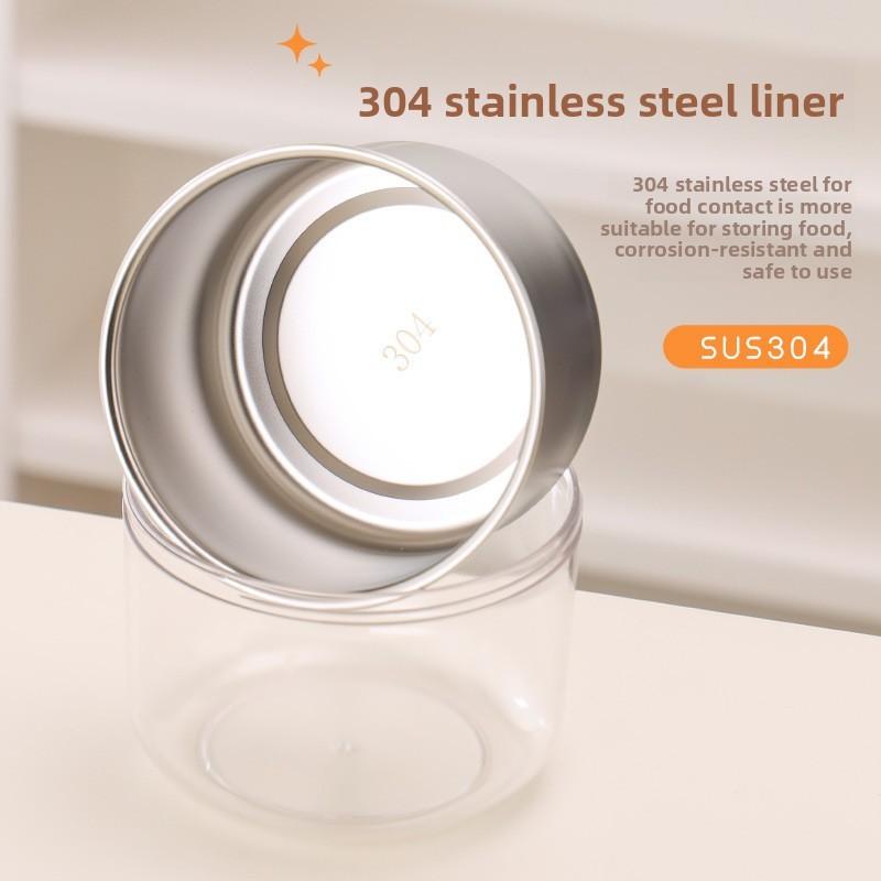 Modern Minimalist Stainless Steel Insulated Soup Container For Office And Travel