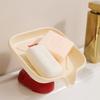 Adjustable Angle Sloped Design Soap Holder Plastic Self Draining Soap Holder Soap Dish  Washroom