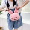 Cute Miffy Plush Backpack Girl Shoulder Crossbody Mobile Phone Storage Bag Children's Toy Home Decoration Gift