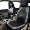 Universal Car Seat Covers PU Leather Rhombus Quilted Stitch Line Auto Seat Cushion Protector