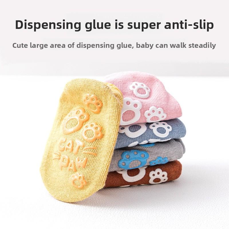Baby Bodensocken Neugeborene Rutschfest Cartoon Baumwollsocken für Säuglinge und Kleinkinder