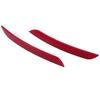 Red Rear Bumper Reflector for BMW 5 Series F10 F18 Sedan 2010 2011 2012 2013 Pre-facelift Tail Warning Lights Strip Decoration