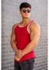 Men's Summer Fitness Sleeveless T-Back Tank for Outdoor Running & Casual Sports