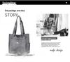 New Women's Nylon Mommy Bag, Fashionable Large Capacity Shoulder Handbag, Oxford Cloth Tote