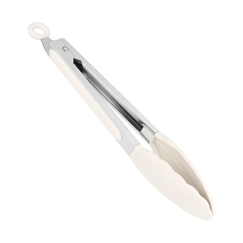In Stock Silicone Food Tongs9Inch12Inch Bread Tongs Steak Tongs Kitchen Tongs Picnic Tools Anti-scalding Barbecue Food