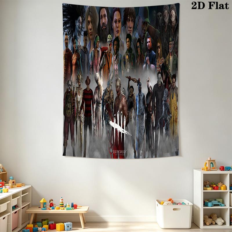Dark Fantasy Wall Tapestry Gothic Art Bedroom Dcor Tapestry Wallmounted Fashion Print Wall Covering Decoration Work Of Art