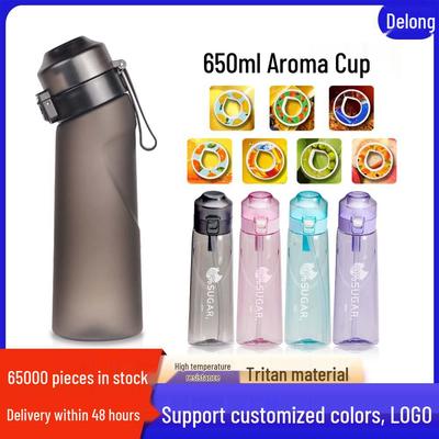 Scented Water Bottle with Flavor Pod and Aroma Ring - High-Temperature Resistant Cup In Stock
