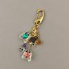 Halloween Resin Keychain Pumpkin Ghost Black Cat Creative Pendant Bag Charm Ornament Accessories