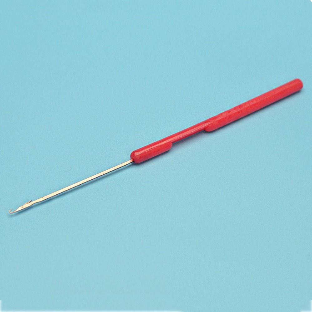 10pcs/set Knitting Crochet Hook Needle Plastic Micro Hook Needle  for Jumbo Braiding
