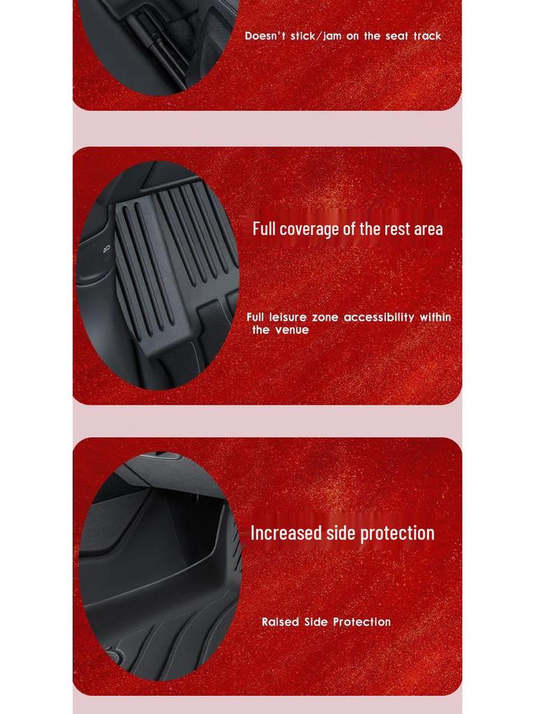 AITO M9 TPE Floor Mats for New Six-Seater Model