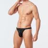 Men's Summer Dressing Drawstring Sexy Solid Color Comfortable Fabric Swimming Trunks Beach Swimsuit Triangle Swimsuit