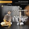 Yipan Gold Diamond Wine Glass & Decanter Set