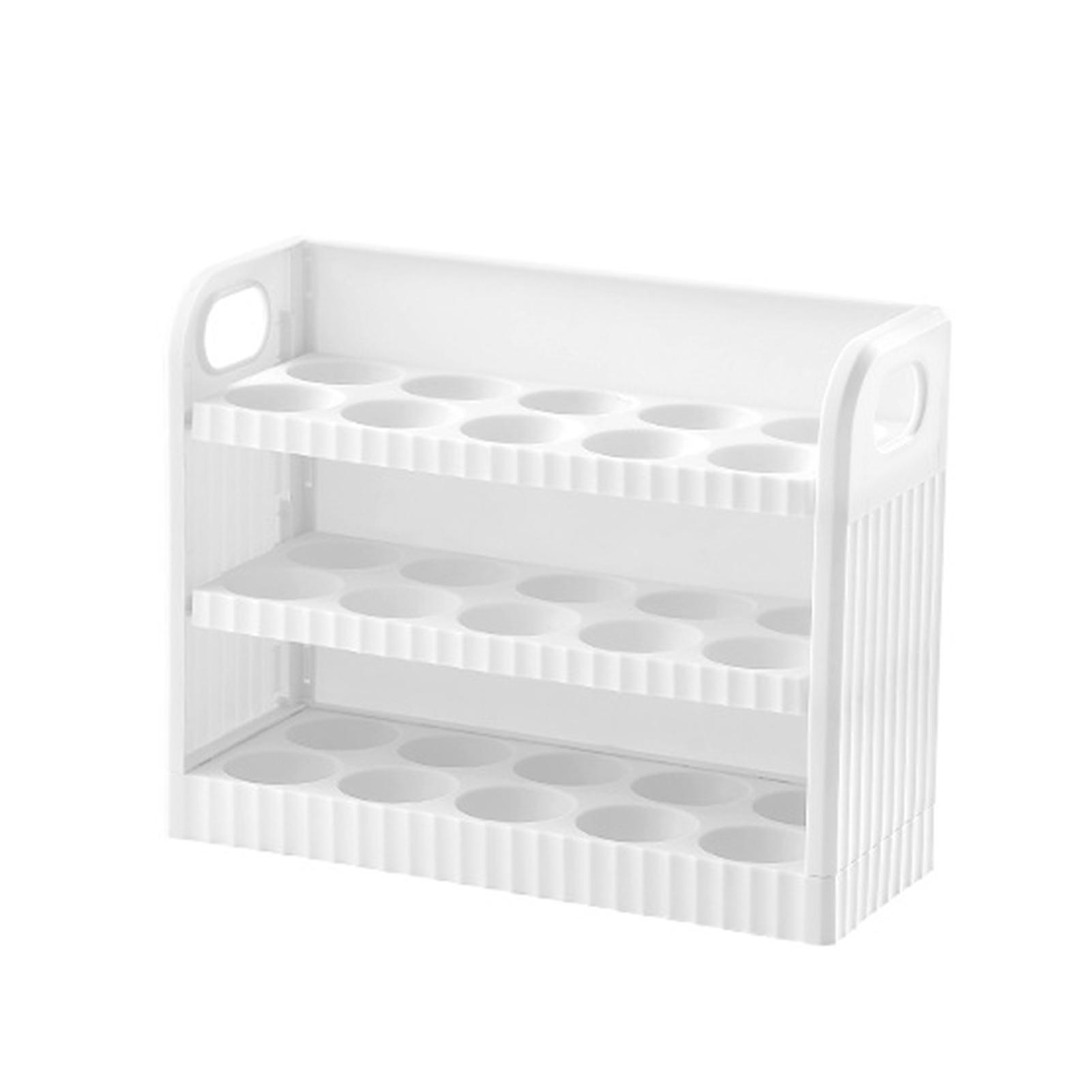 Полезный, красивый, практичный, экологически чистый держатель для яиц, чехол для хранения продуктов, контейнер для холодильника, держатель для яиц белый