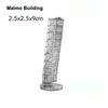 World Architecture Ii 3D Metal Puzzle Model Diy Laser Cut Jigsaw Model For Adult Kid Educational Toys Desktop Decoration