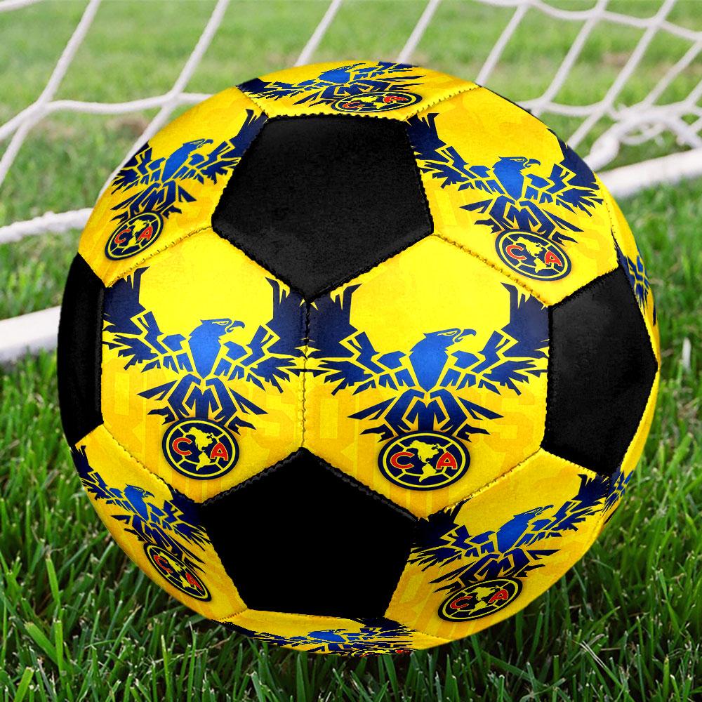 1pc Club America Soccer Ball Size 5 Indoor Soccer Ball Fashion Colorful Backyard Game - Great For Sports Fans Gift HE17