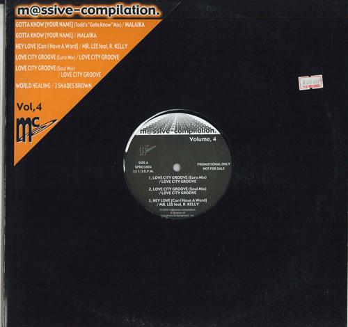 

12inch Record VARIOUS Mssivecompilation Vol4 SPRO3804 MSSIVECOMPIL 2000 SoulFunk Used