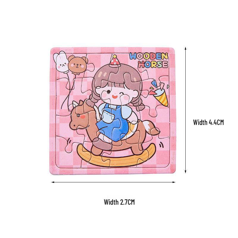 Creative Cartoon Jigsaw Puzzle for Kids Aged 3-6 - Early Education Toy