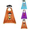 Vibrant Teen Titan Anime Superhero Costume Set With Cloak And Mask For Kids