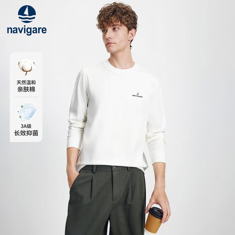 Navigare Men's Crew Neck Long Sleeve T-Shirt