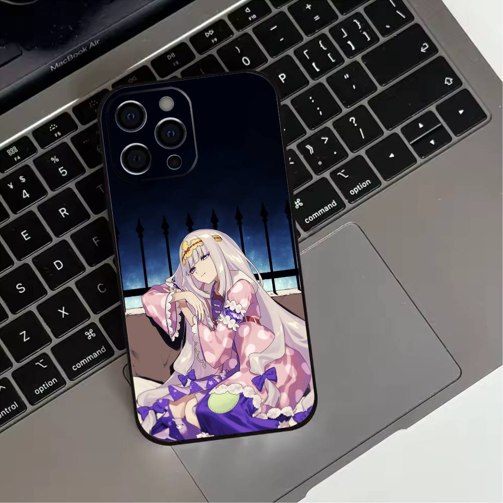 S-Sleepy Demon C-Castle  Phone Case For iPhone 17,16,15,14,13,12,11 Plus,Pro Max,XS,Soft Silicone Black Cover