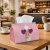 1pc Minimalist Goose Tissue Box Multifunctional, Animal Portrait Illustration Suitable for Home, Parties, And Car Decoration. This Decorative Tissue P