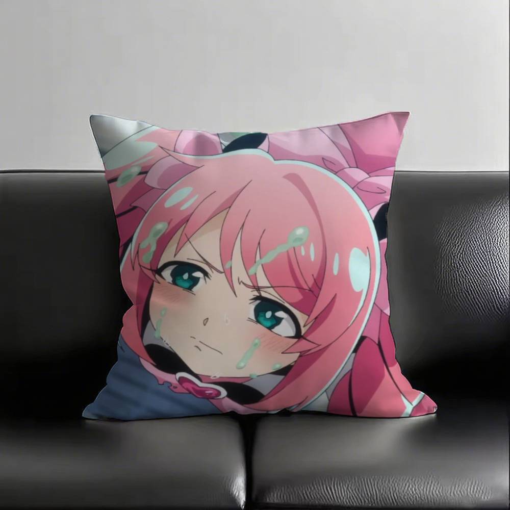 LOVE Game Anime Nagisaka Haruka No Secret Cute Pillow Case Fashion Square Pillowcase Bedroom Sofa Room Ins Decoration Leisure