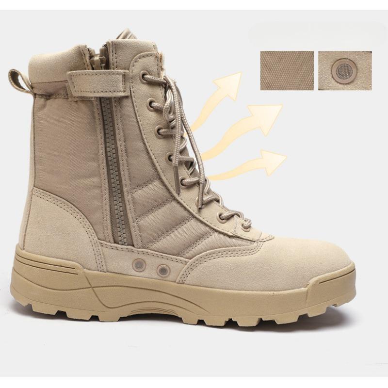 Training Boots Hiking Boots Mountaineering Shoes Wear-resistant Rubber Soles