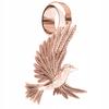 Charms Gilded With Hummingbird Bird Birdie Hummingbird Eagle Silver 925