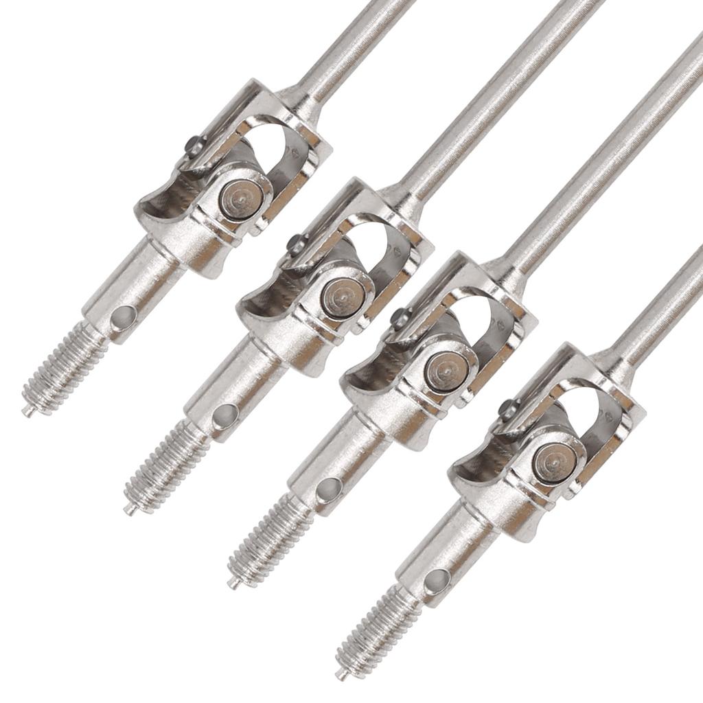 4Pcs Steel CVD Drive Shaft   Axle for   94123Celsius94108Celsius94102 1Celsius10 RC Car