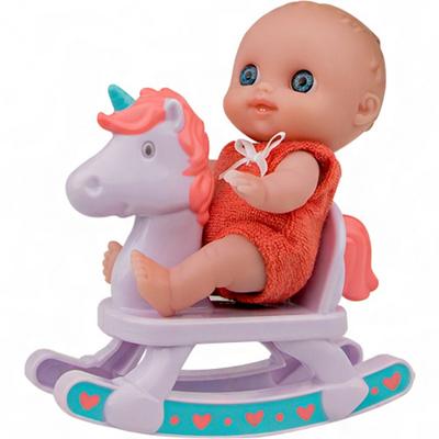 Berenguer Realistic Little Cuties Mini Growing Baby Doll 16912, Unicorn
