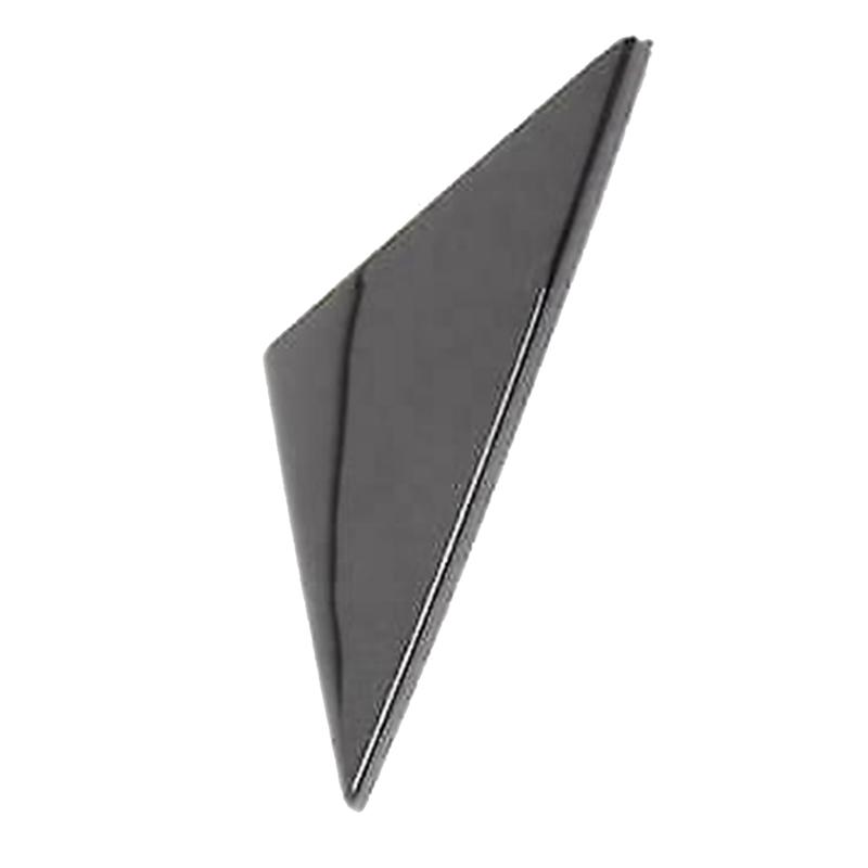 Well 1Pair Car Front Door Mirror Triangle Trim Panel Corner Cover For A7 RS7 Sportback 2011-2017 4G8837637A 4G8837638A