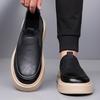 New men's board shoes Comfortable minimalist style outdoor street Trendy youth high-quality shoes Black brown classic
