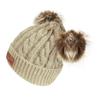 Double Ball Children's Wool Hat Wool Ball Baby Knitted Elasticity