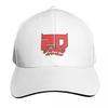 El Diablo Baseball Cap Contrast Two Tone Brim Snapback Flat Bill Strapback Dad Hat